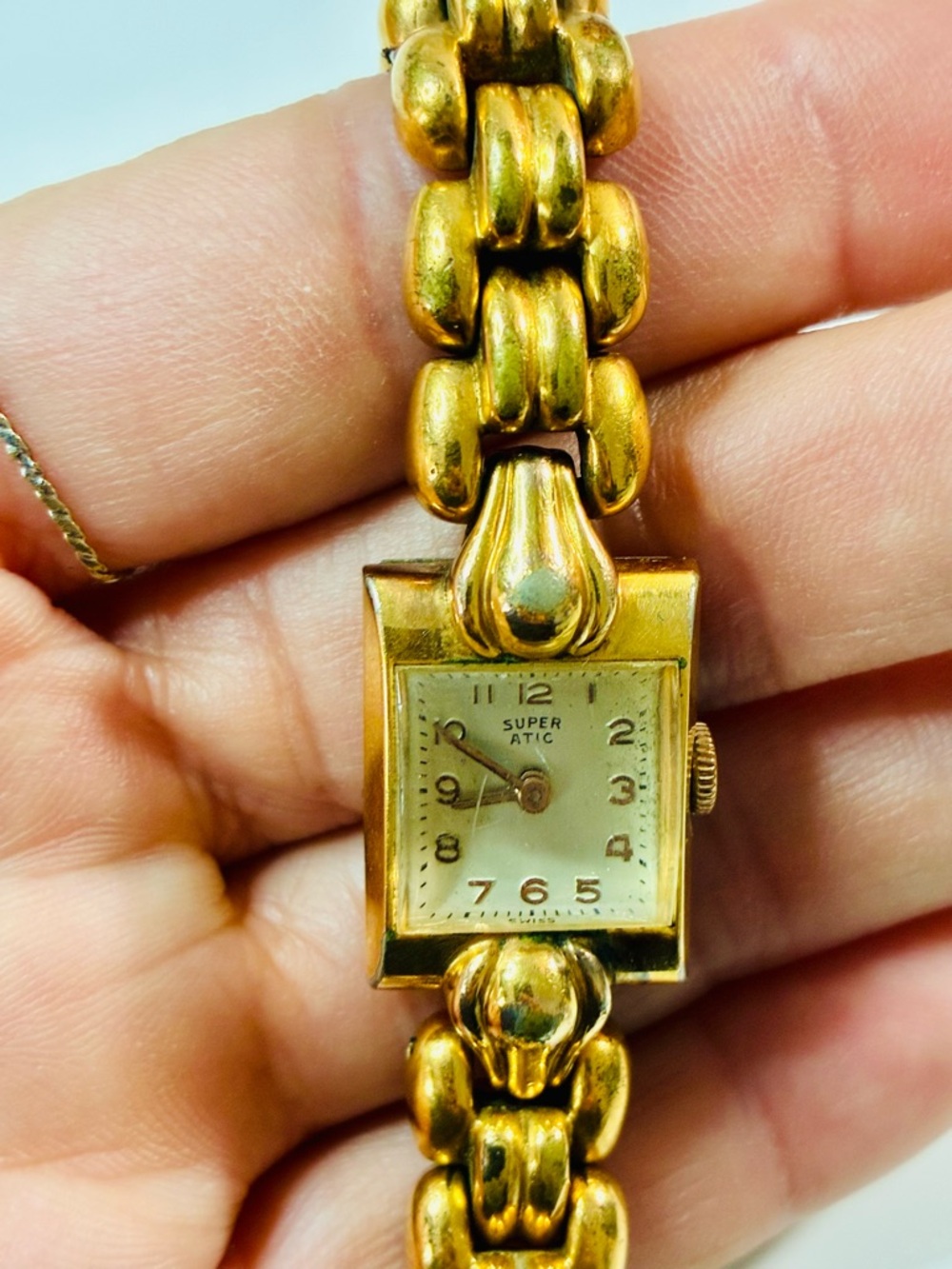 Gold-Tone Women's Bracelet Watch